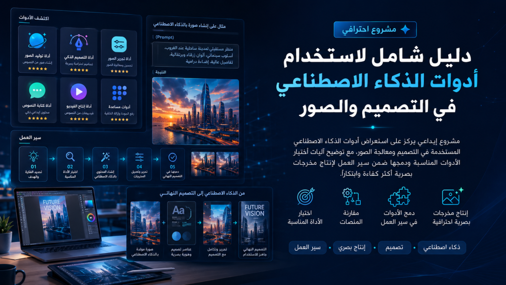 دليل شامل لاستخدام أدوات الذكاء الاصطناعي
