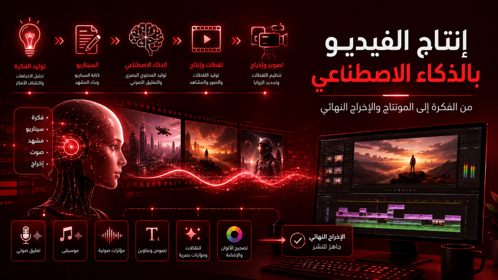 إنتاج مرئي بالذكاء الاصطناعي